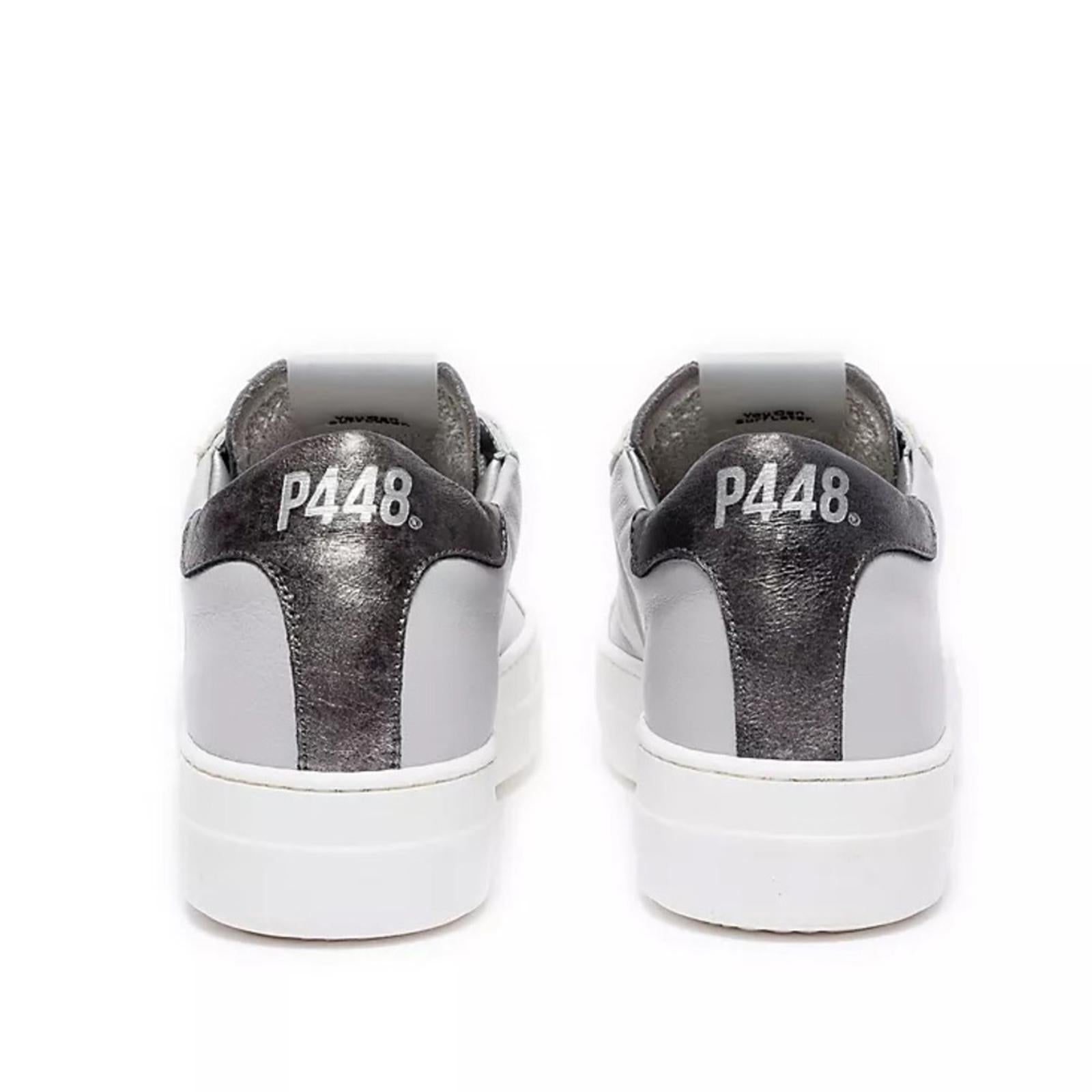 P448 Thea Low Top Leather Lace-Up Platform Sneakers Size 40(9/9.5) NEW w/o Box