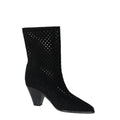 PAIGE Layla Leather Booties in Black, Size 6 New w/o Box Retail $398