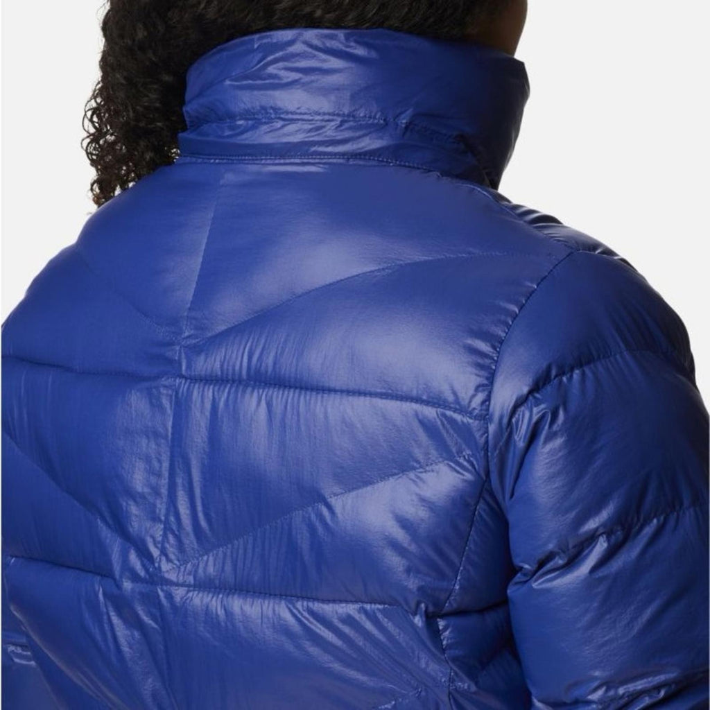 Columbia Peak to Park II Hooded Faux-Fur-Trim Jacket, Blue Size 1X New w/Tag