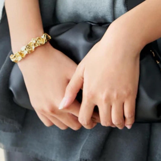 Amber Sceats x Revolve Emery Bracelet 24K Gold-plated, NEW w/Pouch