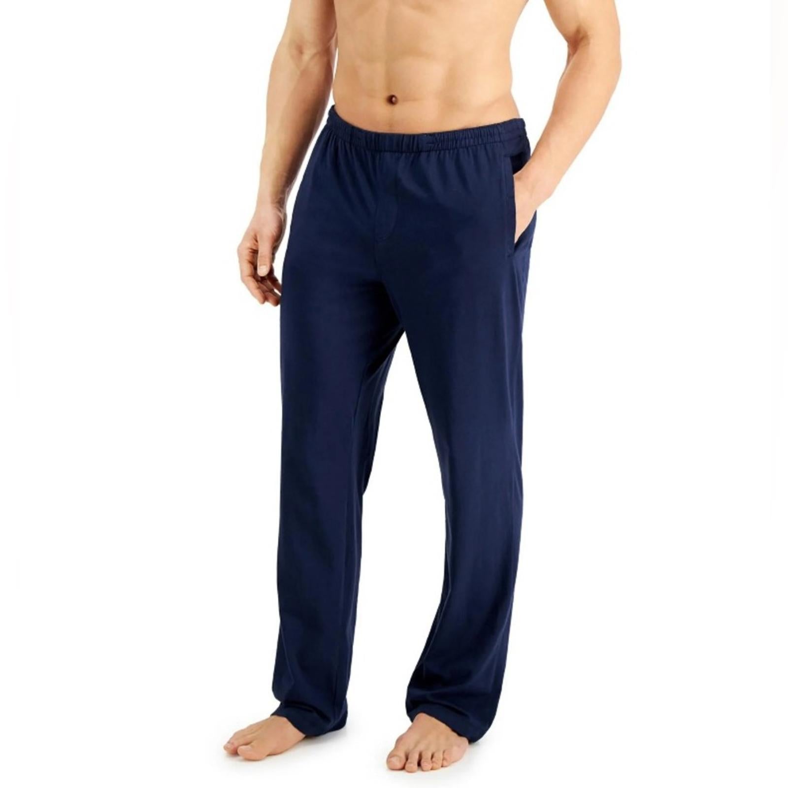 Alfani Men’s Pajama Sleepwear Sleep Pants in Neo Blue, NWT, Size XL