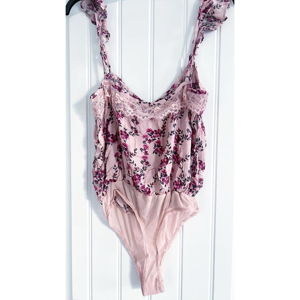 Free People Take It Away Thong Bodysuit Size S, New w/Tag