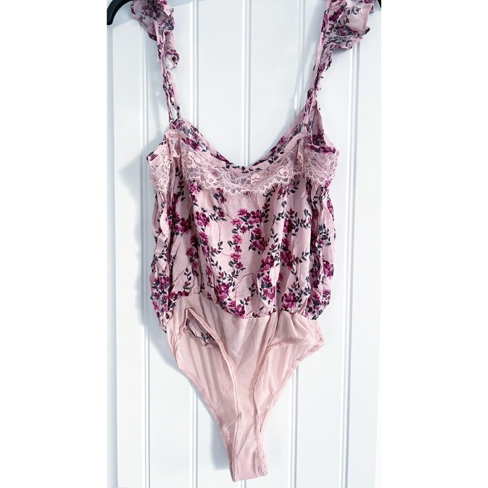 Free People Take It Away Thong Bodysuit Size S, New w/Tag