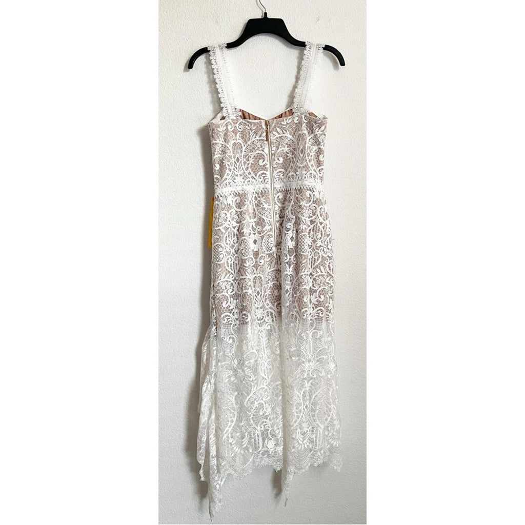 Bronx and Banco Tiffany Blanc Dress in White, Revolve, NWT, Size 4