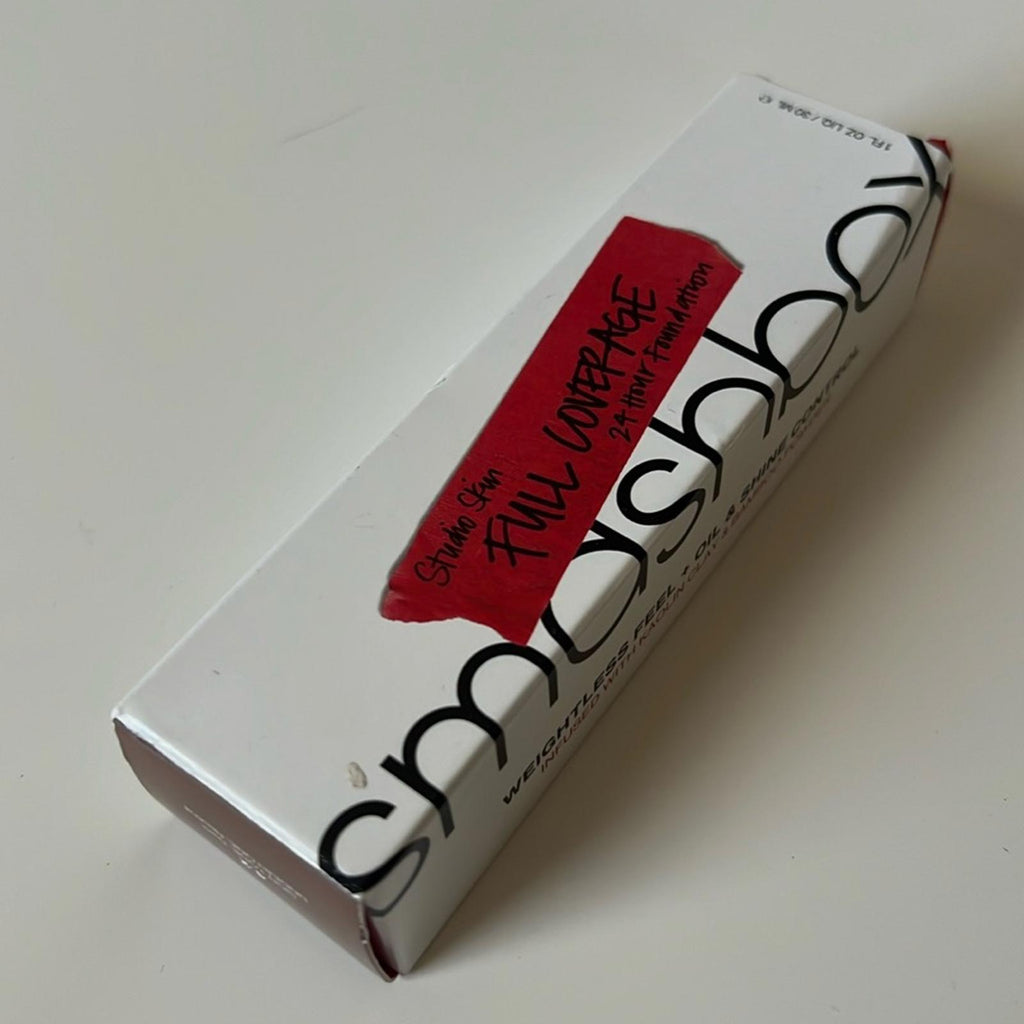 Smashbox Studio  (4.2 Dark Neutral) Skin Full Coverage 24Hr Foundation NEW