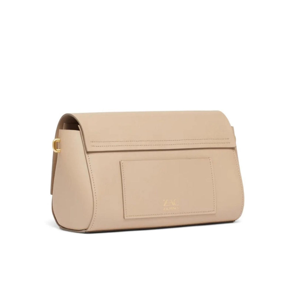 NWT Zac Posen Handbags Tan Belay Baguette Bag, Irish Cream New w/Tag Retail $395