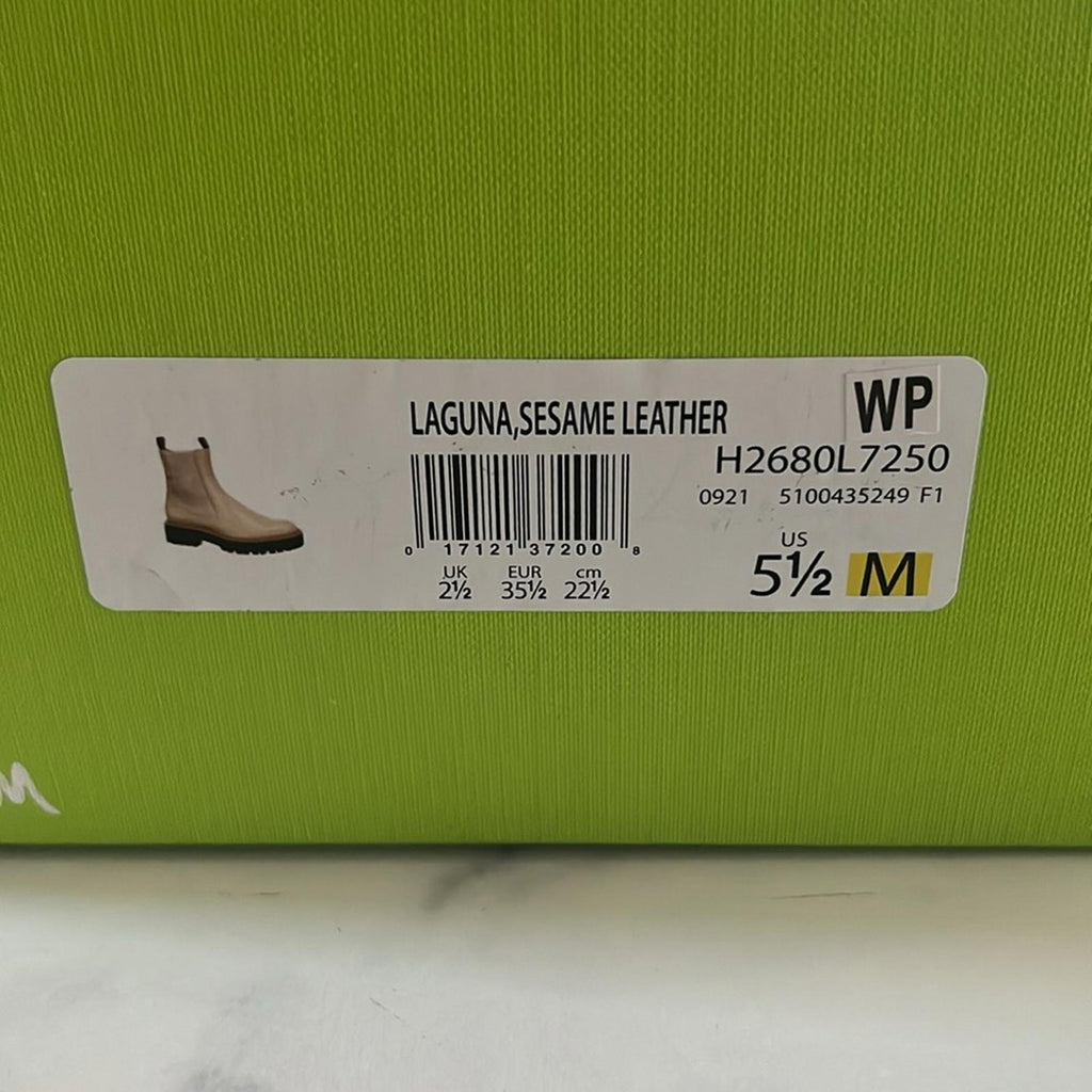 Sam Edelman Laguna Lug-Sole Leather Combat Boots Size 5.5 New in Box Retail $170
