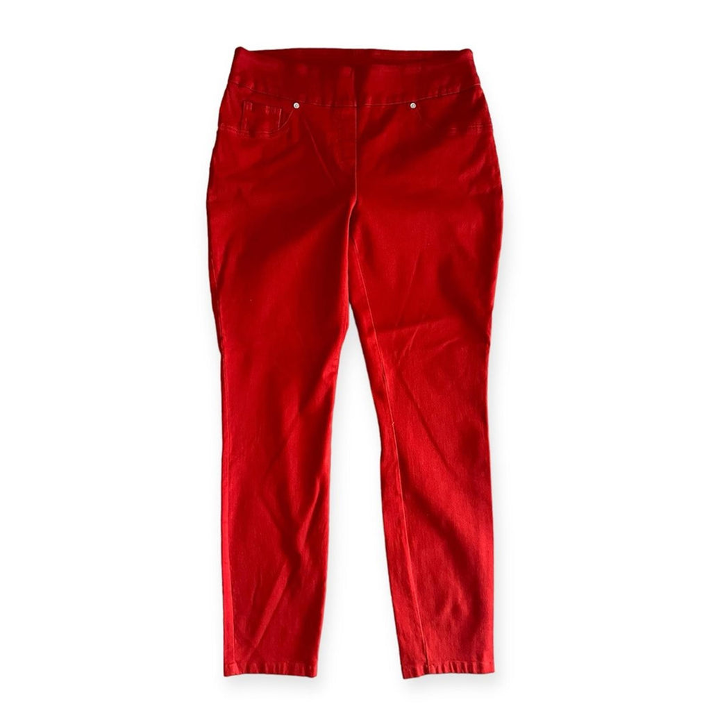 NEW Westbound Straight Leg Pull-On Pants, Stretch High-Rise Size 10 Regular