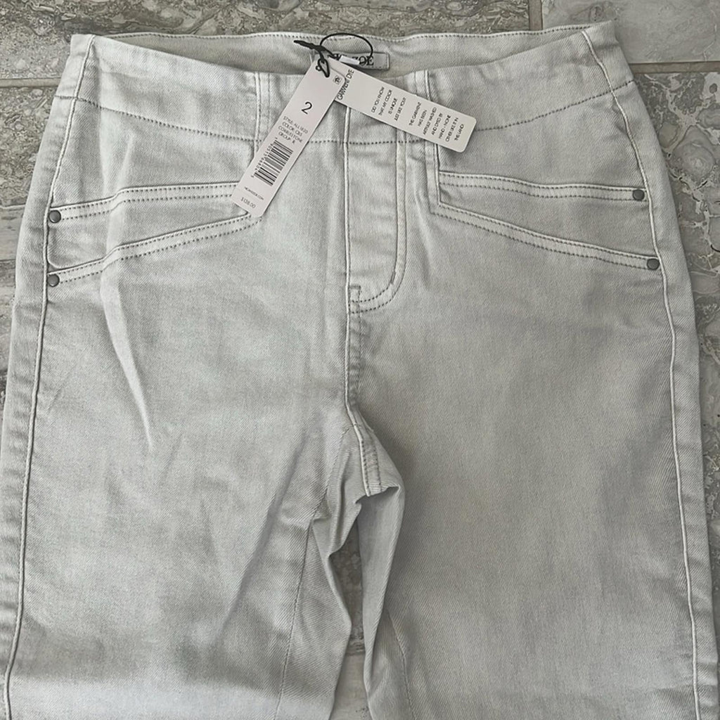 NIC+ZOE All Day Stretch Denim Jeans in Cobblestone Size 2 New w/Tag