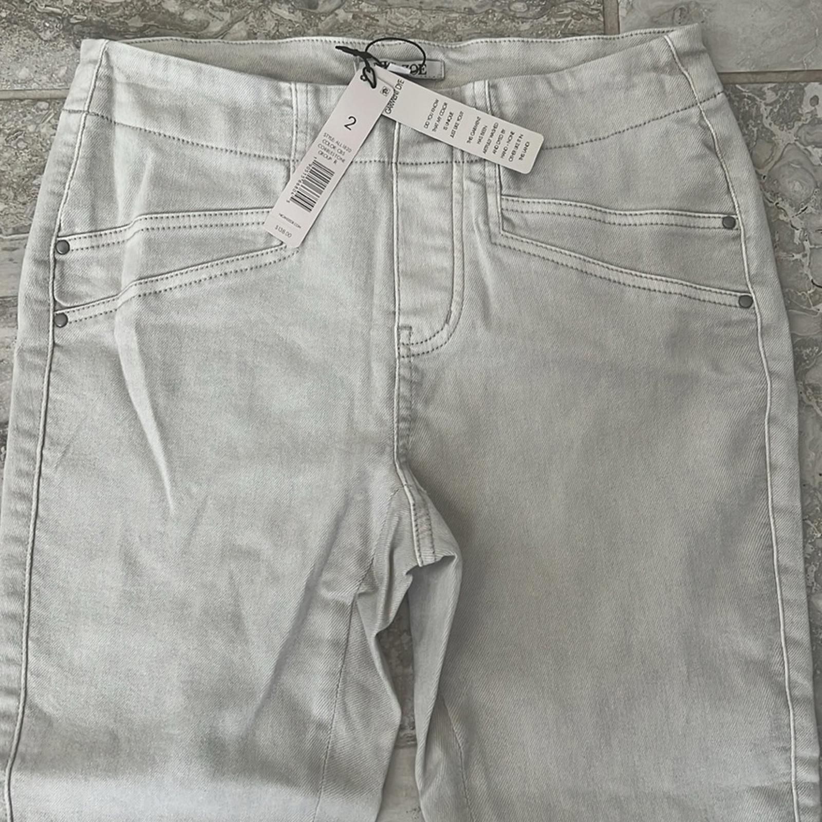 NIC+ZOE All Day Stretch Denim Jeans in Cobblestone Size 2 New w/Tag