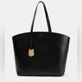 Ferragamo Charming Medium Leather Tote Bag in Black, New with Tag