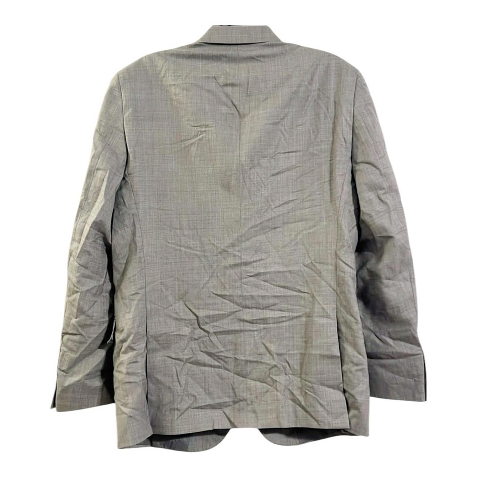 Hart Schaffner Marx Two-Button Blazer in Grey, Size 40 R EXCELLENT!