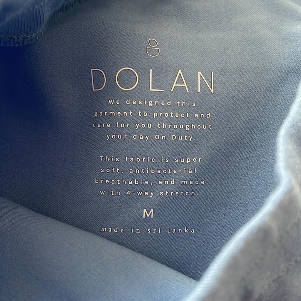 Dolan Hope 10-Pocket Scrub Jogger Pant in Ciel Blue, Size M New w/Tag