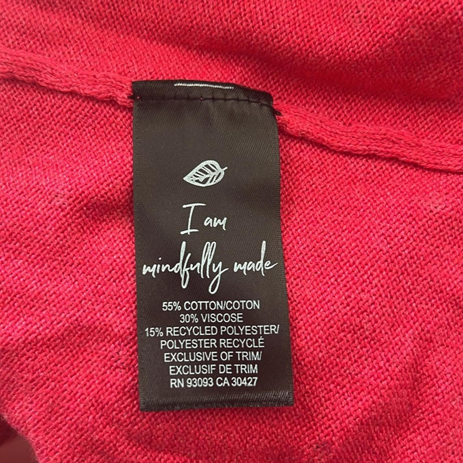 NIC+ZOE Twinkle Turtleneck Sweater in Rose, Size M New w/Tag Retail $158