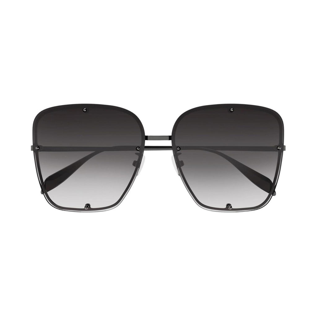 NEW Alexander McQUEEN Oversize Square Frame Sunglasses, 63mm New w/Case