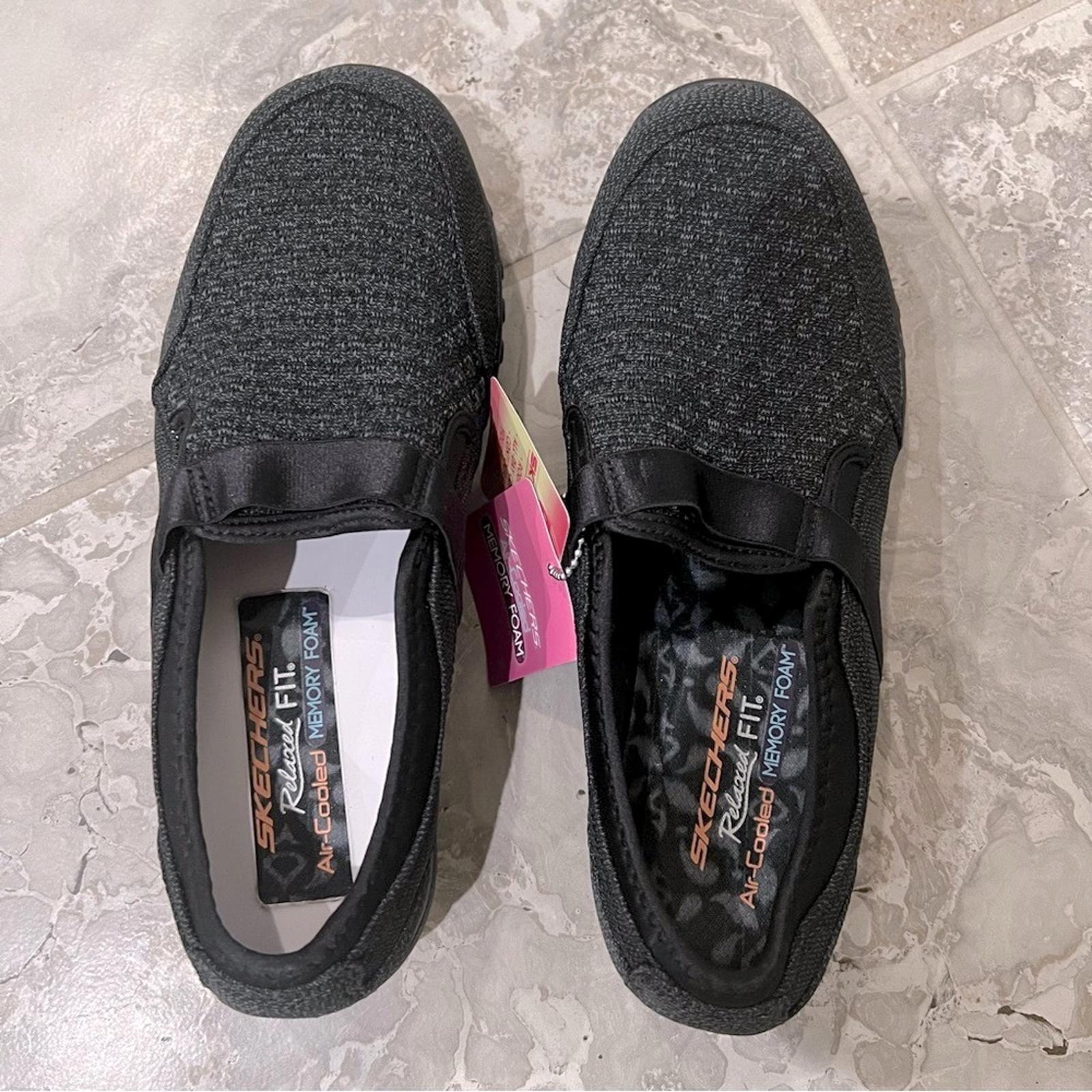 NEW Skechers Relaxed Fit Air-Cooled Memory Foam Slip-On Sneakers, Size 7.5