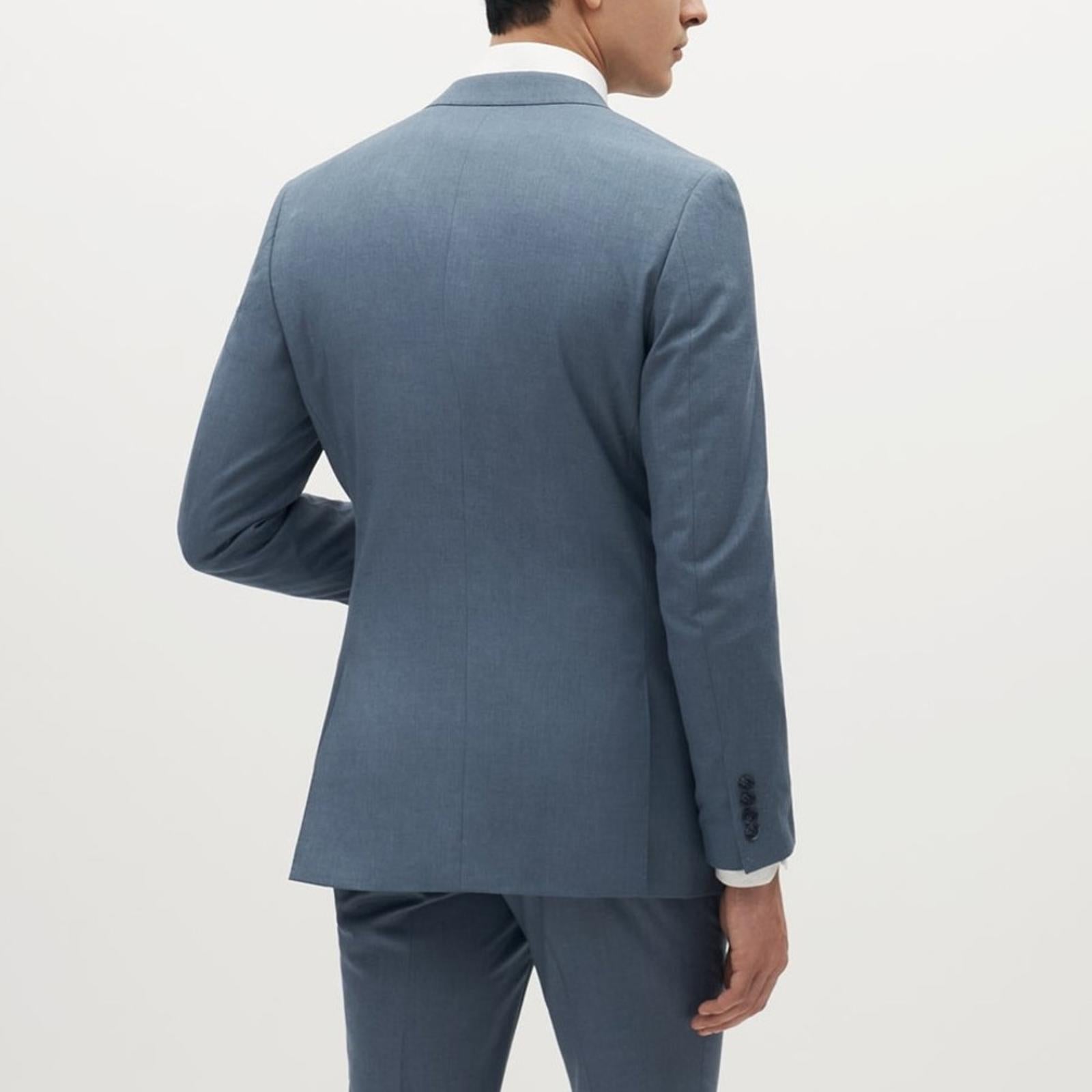 Suit Shop Men's Light Blue Slim Jacket Size 36 Short, New w/Tag $199
