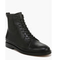 Vince Cooper Leather Lace-Up Bootie in Black Size 7.5 , New