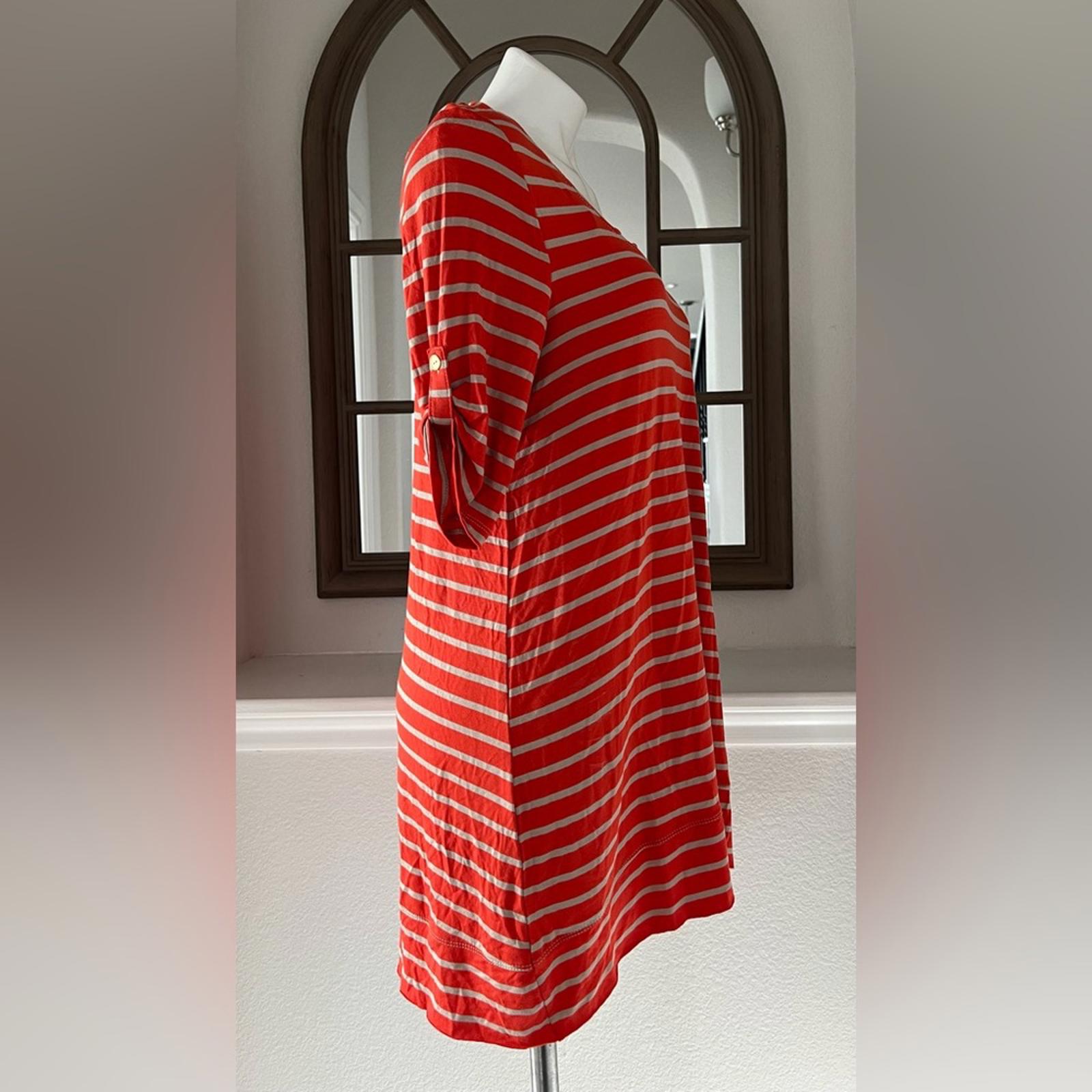 Athena Marie Striped Top, Size M