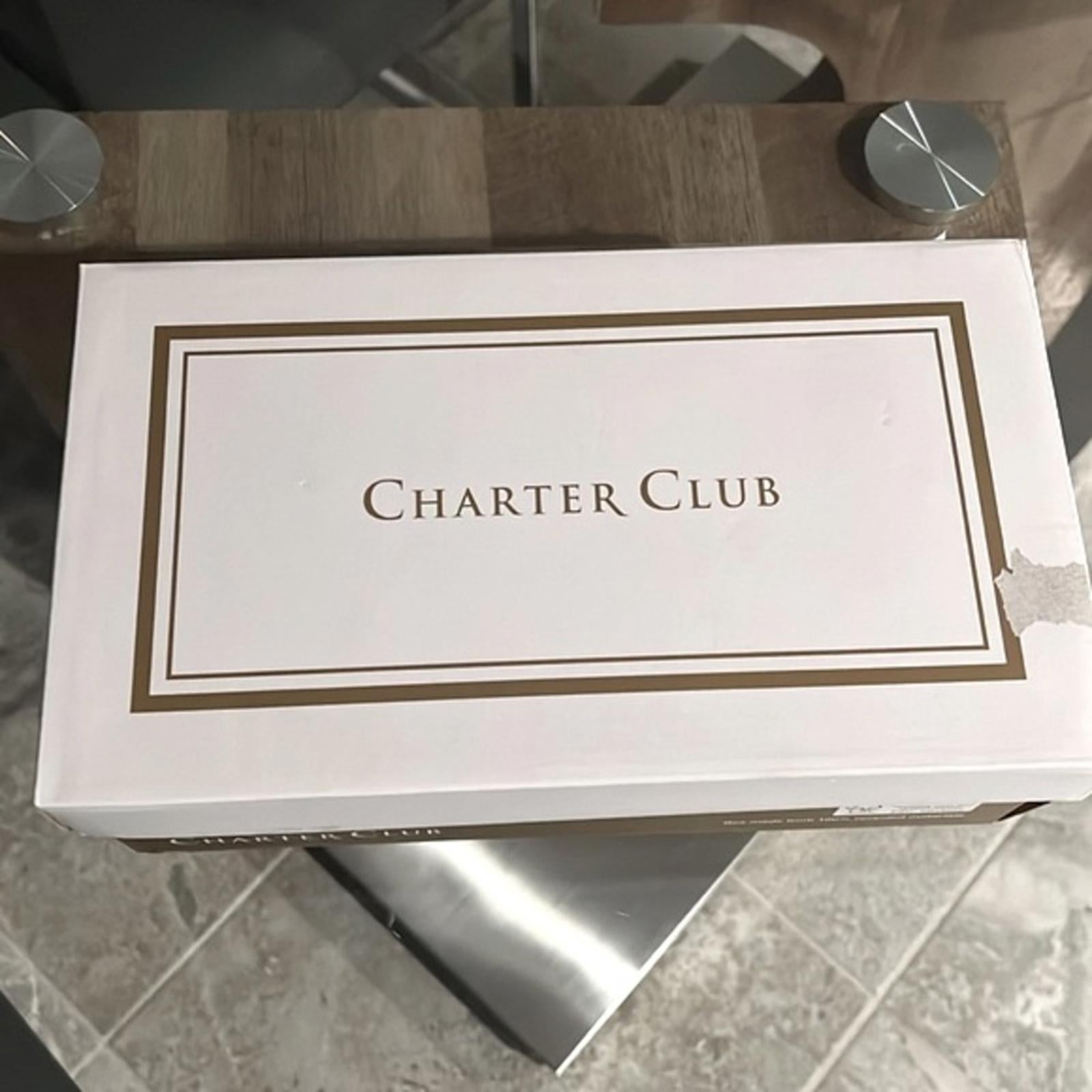 Charter Club Gilaa Slingback Pumps Kitten Heel Shoes, Natural/Gold Size 11 NWT