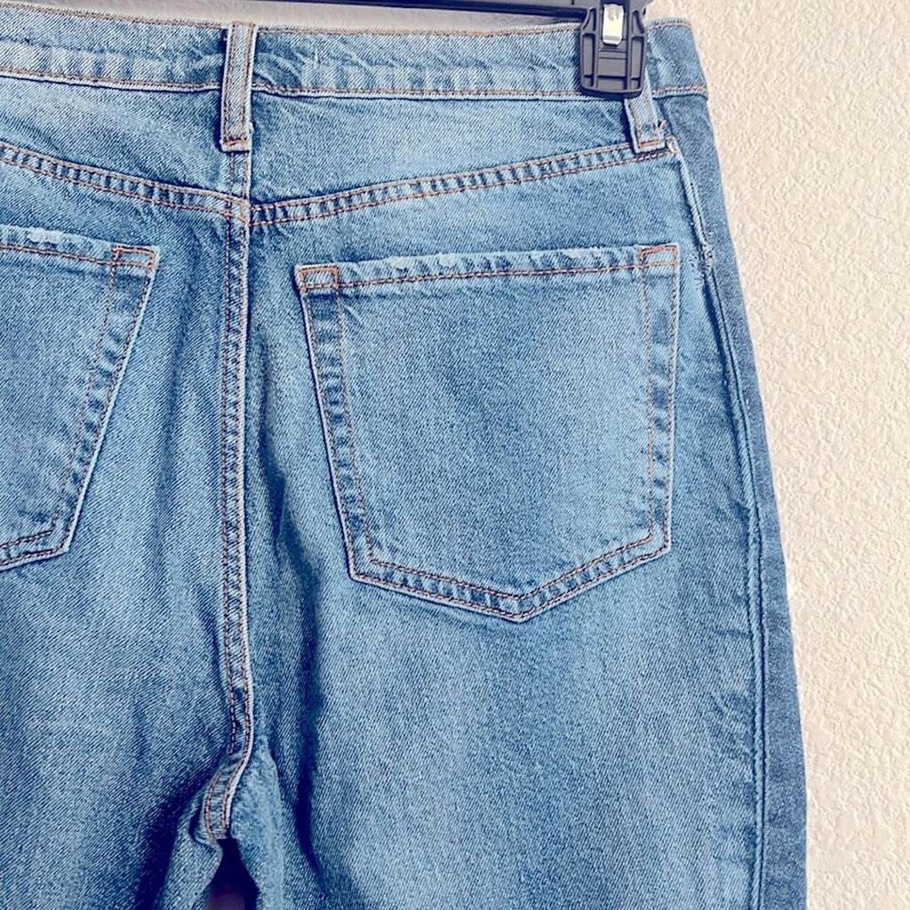 Ella Moss Blue Cropped Ankle Jeans, Size 29