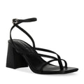 Madden Girl Marrvel Faux Leather Thong Block Heel Sandals, Size 9.5 NEW