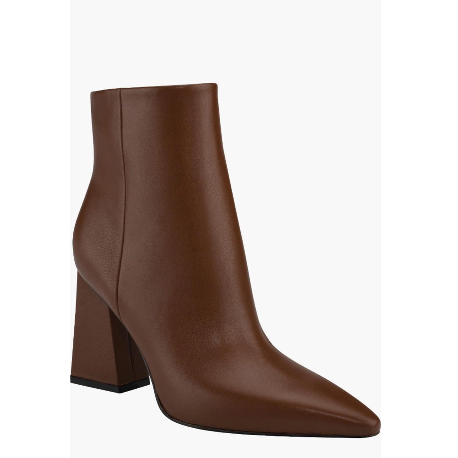 Marc Fisher LTD Kulika Leather Pointed Toe Booties, Size 10 New w/o Box