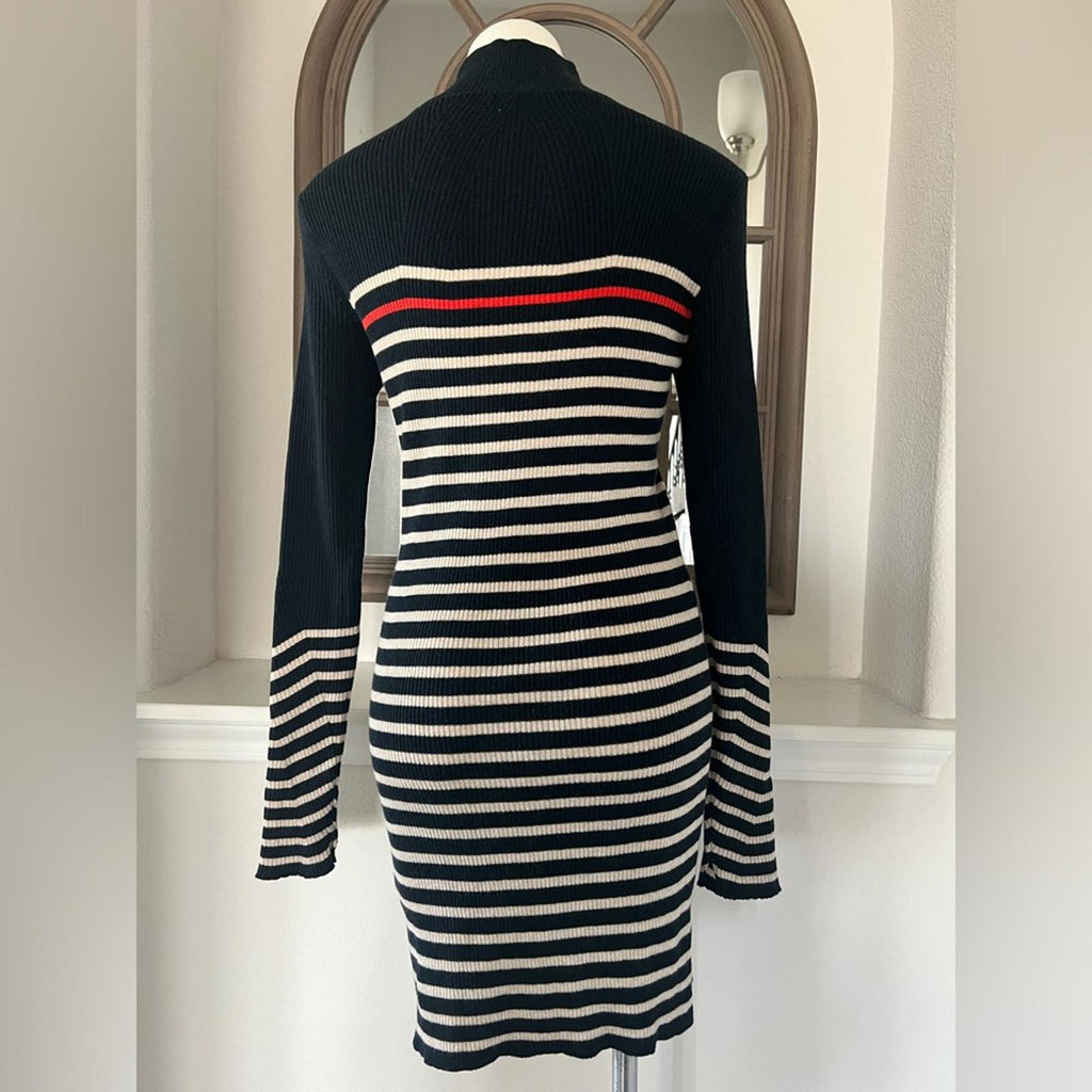 NEW Rag & Bone Kate Stripe Cashmere Blend Dress Size XL New w/o Tag Retail $375