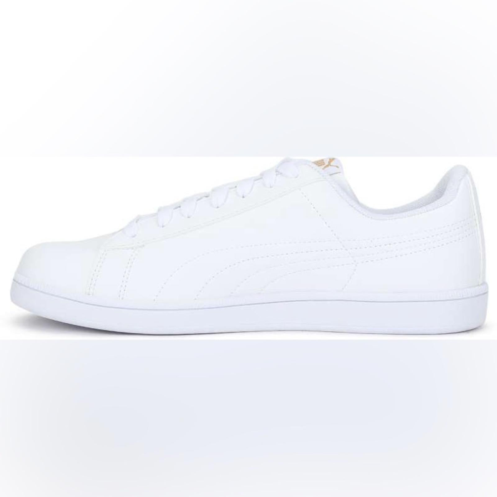 Puma Leather Sneakers in White, Size 11, New w/o Box