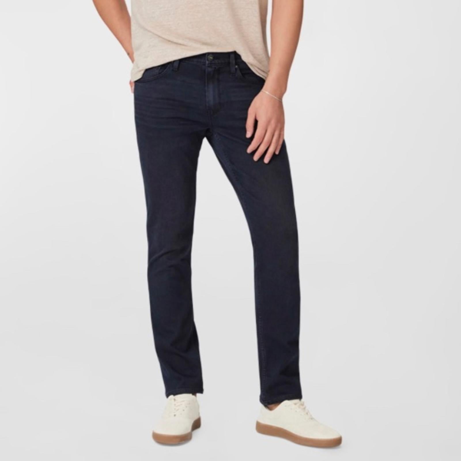Paige Federal Straight Slim Fit Jeans in Taft, Size 31 X 34 New w/Tag