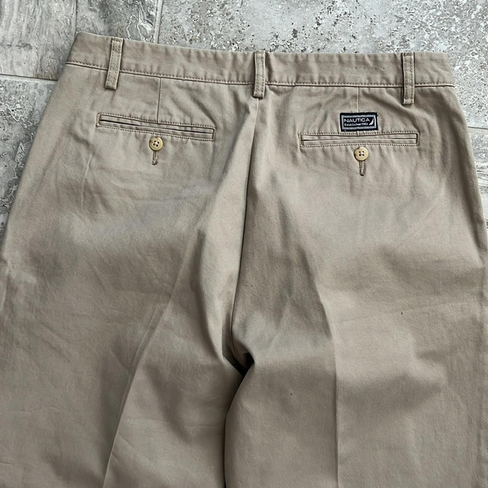 Nautical Chino Pants in Tan, Size W34 X L30 EXCELLENT!