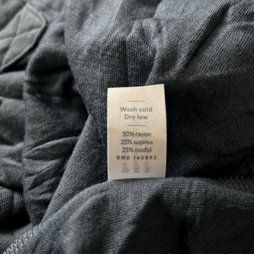 NEW Marine Layer Double Knit Henley, Blue Size Medium New w/o Tag $78 SOLD OUT!