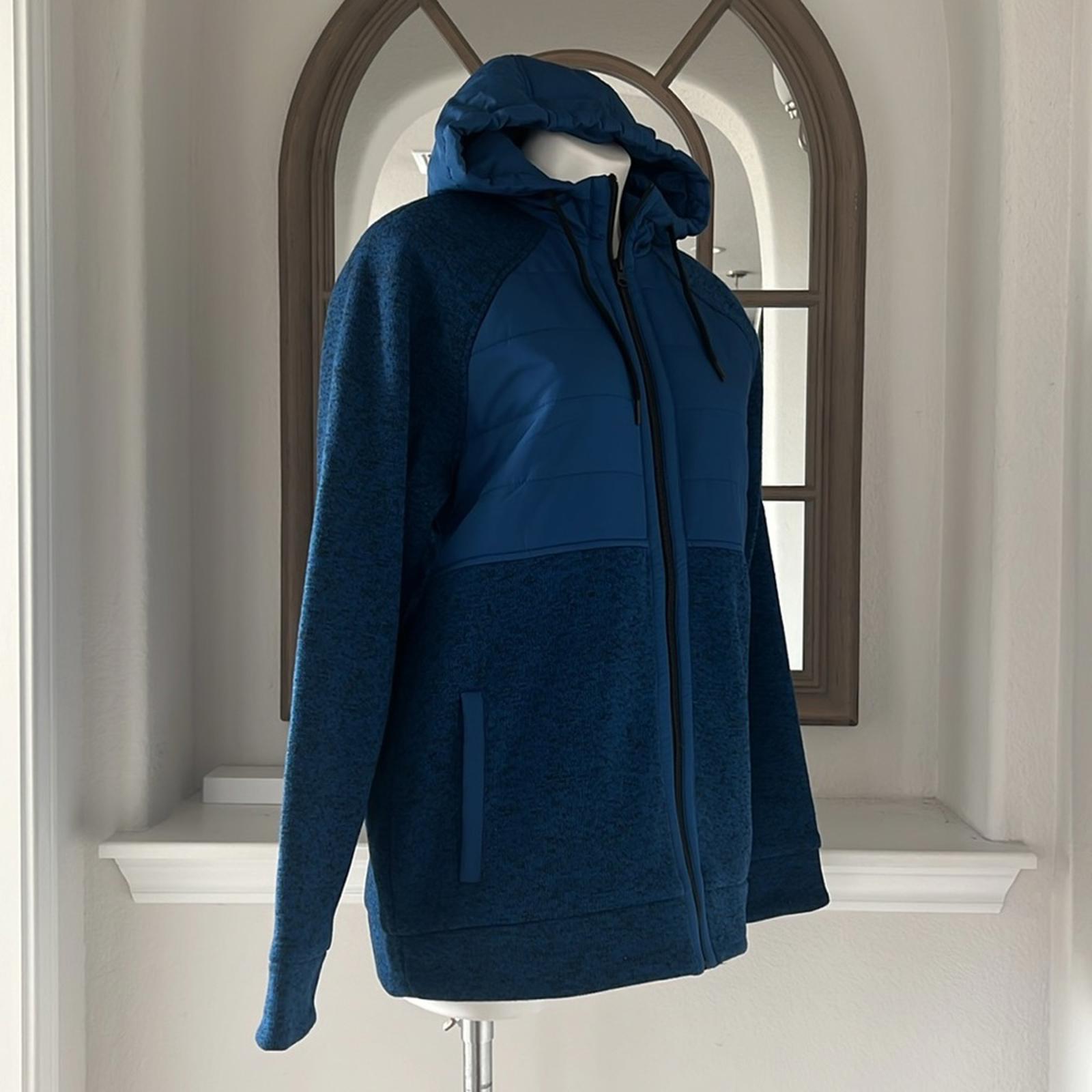 NEW Zella Hybrid Puffer Jacket in Blue, Men’s Size S New w/o Tag, Retail $129