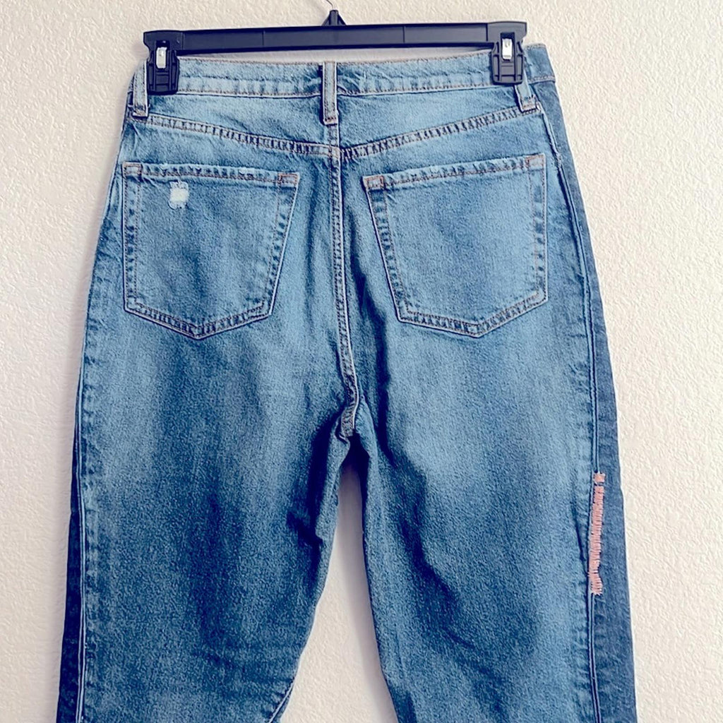 Ella Moss Blue Cropped Ankle Jeans, Size 29