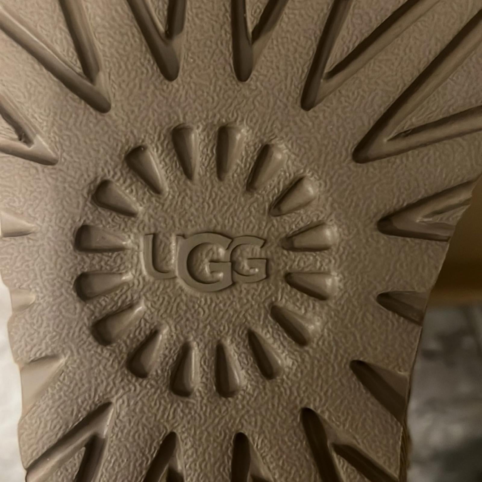 UGG Genuine Sheepskin Lined Leopard Print Boots, Size EU36 US5 New in Box