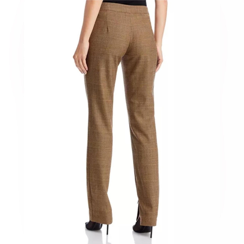 rag & bone Rebecca Glen Plaid Pants in Brown/Beige, Size 2 NEW w/Tag $375