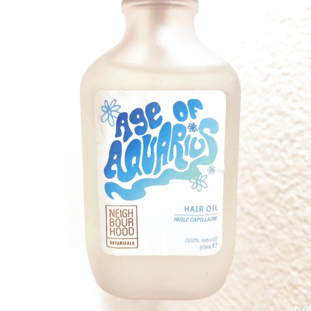 Age Of Aquarius Hair Oil 100% Natural 85ml, NEW