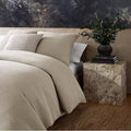 Nate Home by Nate Berkus Pin Dot Matelassé Euro Sham in Beige, Size 26X26, NEW