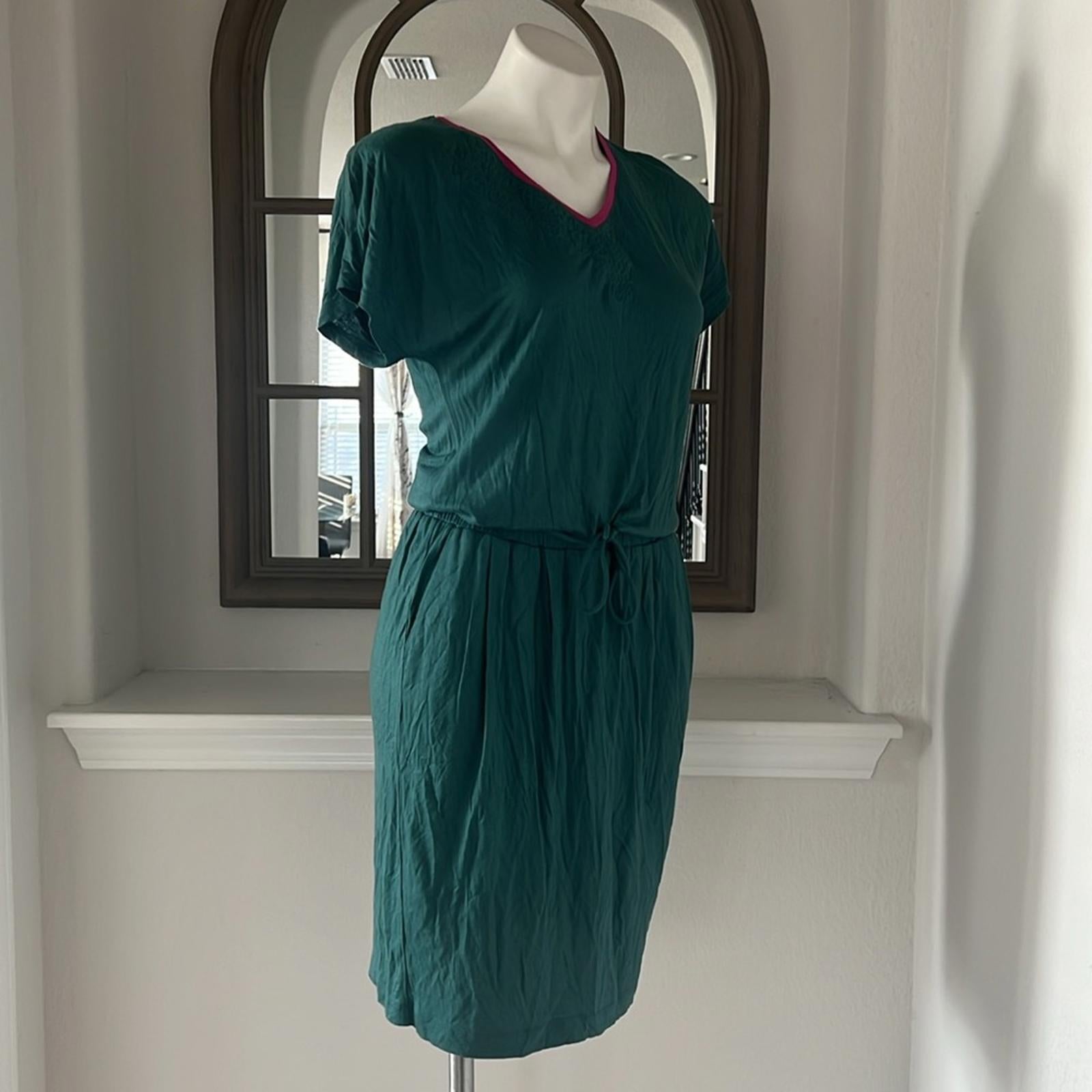 Catherine Andre Botanik Dress, Green Size S New w/Tag