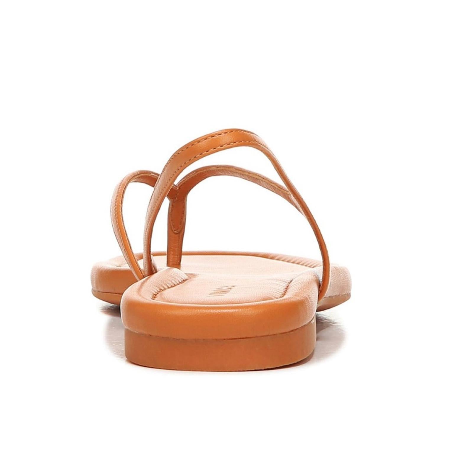 Vince Deana Strappy Leather Flat Sandals, Orange Size 10M (Sold Out) NEW $195