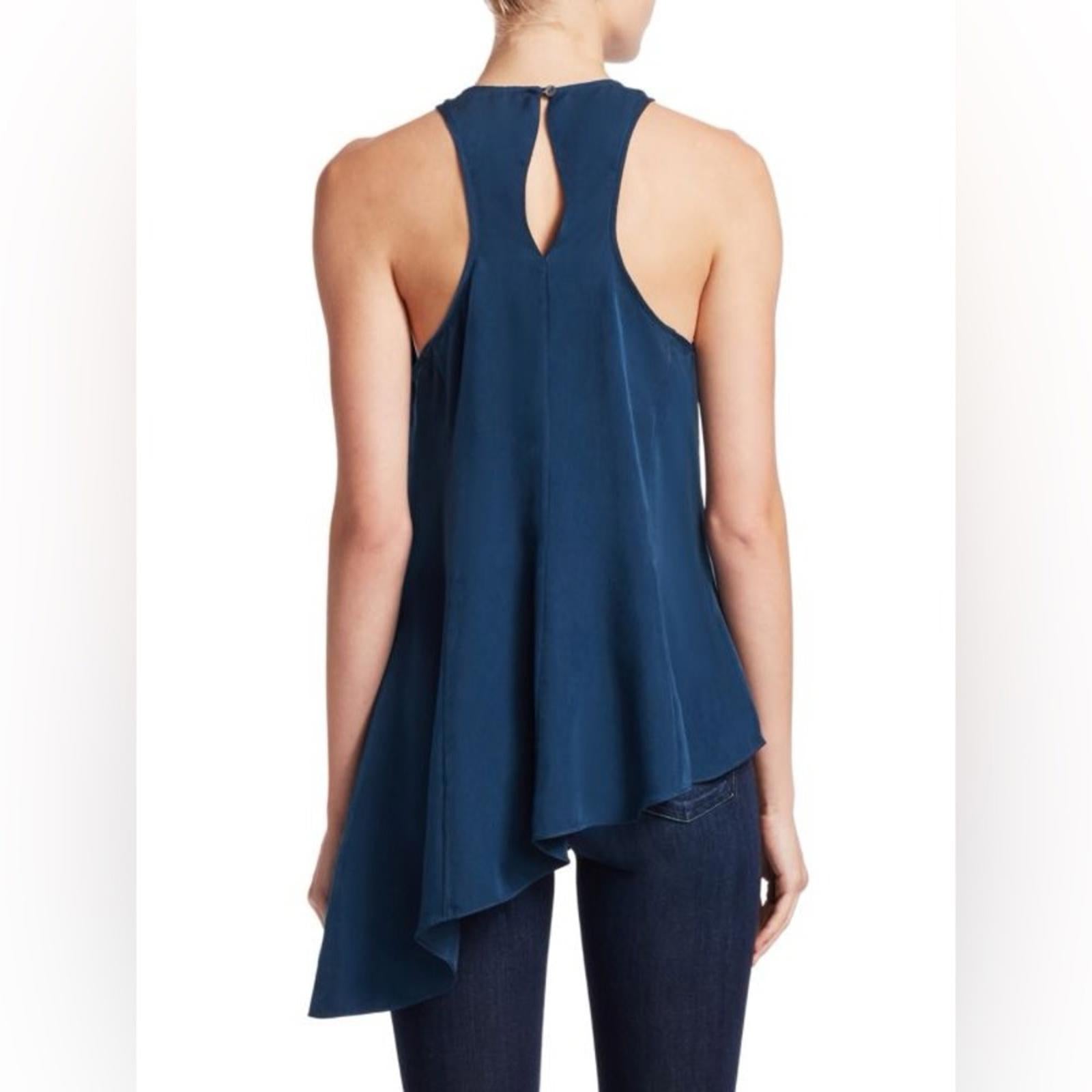 Cinq à Sept Dylan Asymmetric Peplum Top, Size M New w/Tag Retail $265 SOLD OUT!