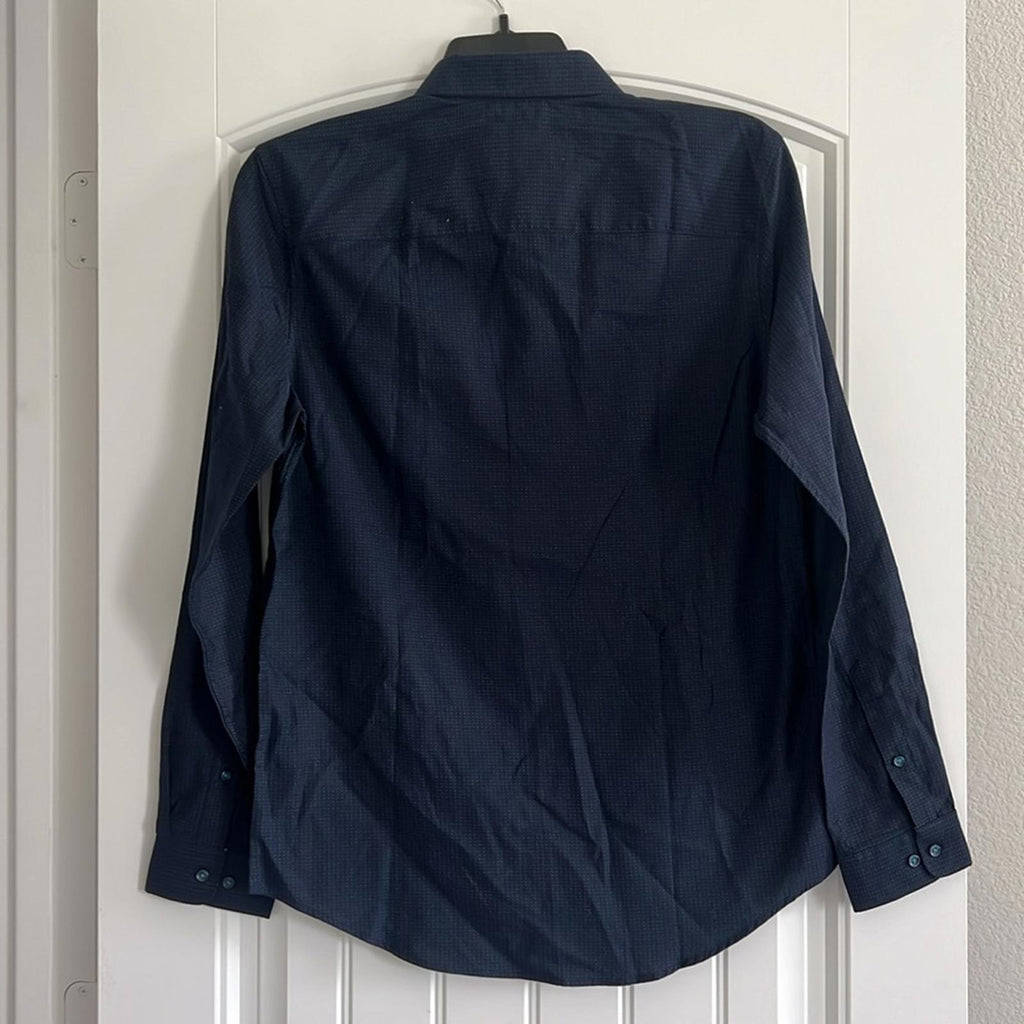 NWT next Regular Fit Men’s Dress Shirt, Navy Size M New w/Tag Retail £32