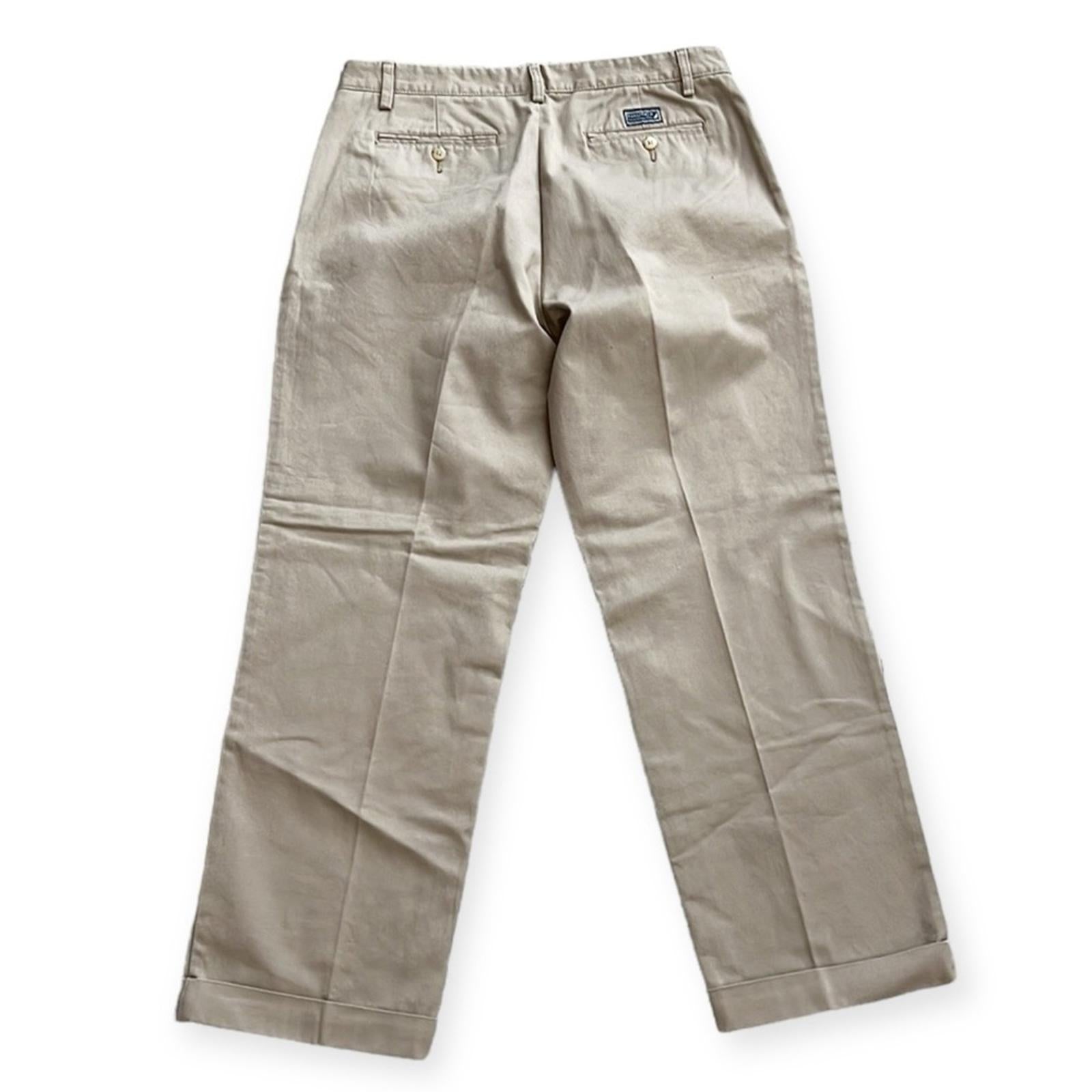 Nautical Chino Pants in Tan, Size W34 X L30 EXCELLENT!
