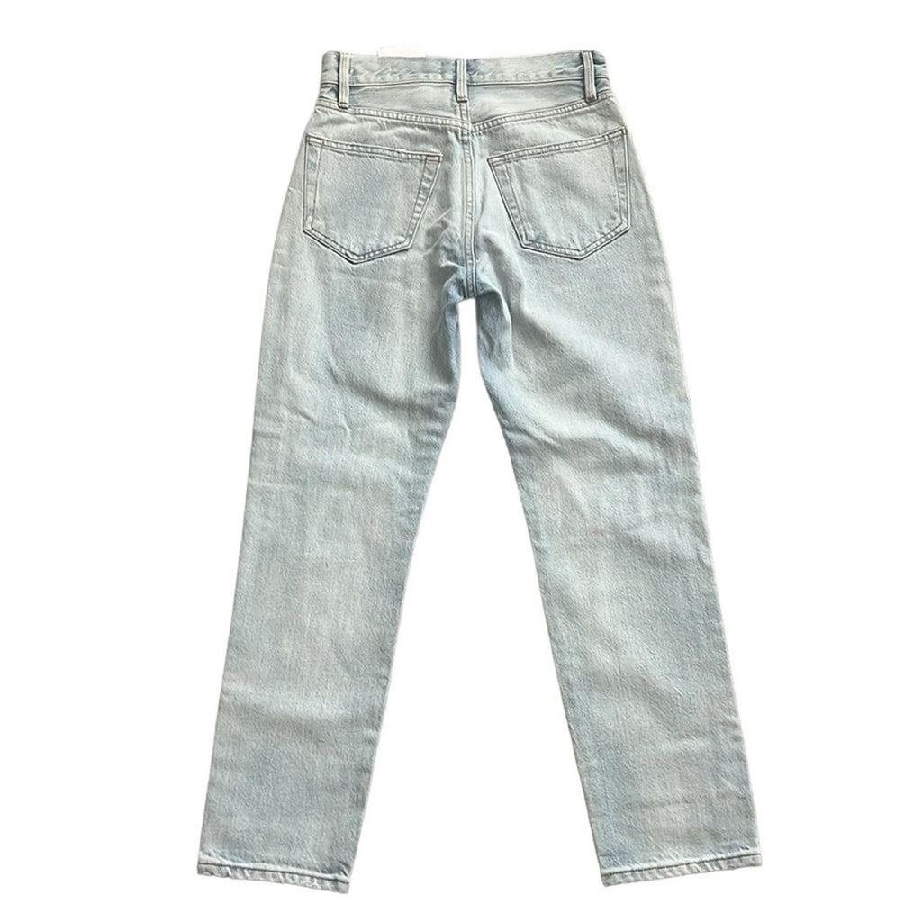 FRAME Le Original Howard Rips LOJ385 Straight Leg Distressed Jeans, Size 24 NEW