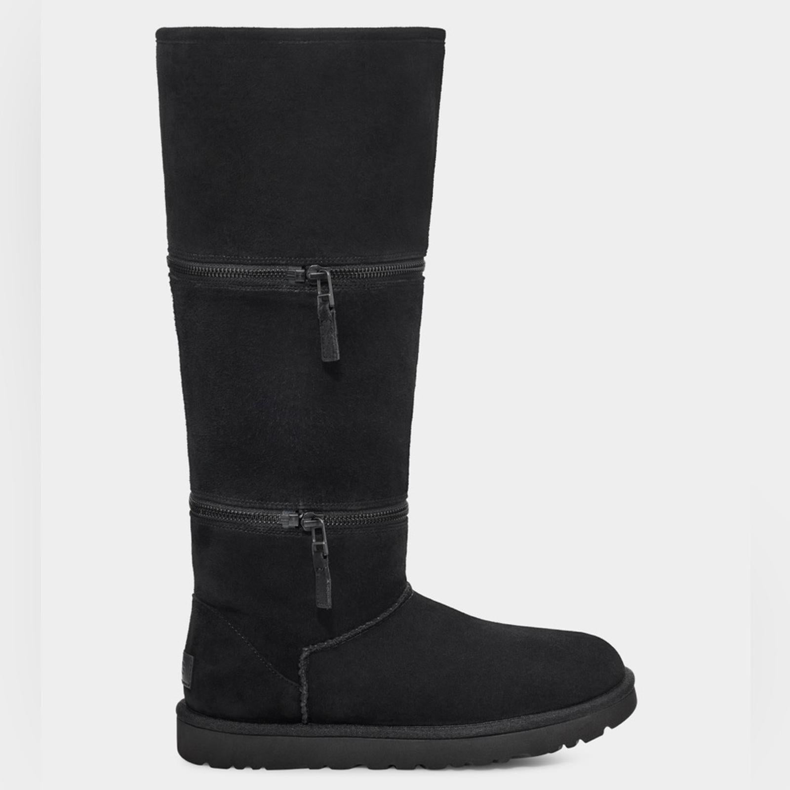 UGG Classic Ultra Convertible Tall Boots in Black, Size EU37 US6 New in Box