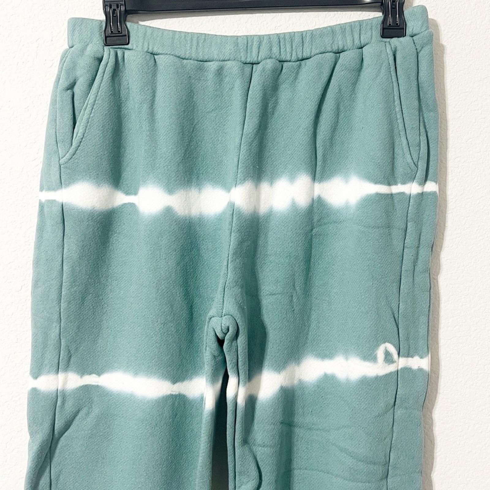 DOLAN Anthropologie Sage/Cloud Tie-Dye Jogger Pants, Size XL, NEW