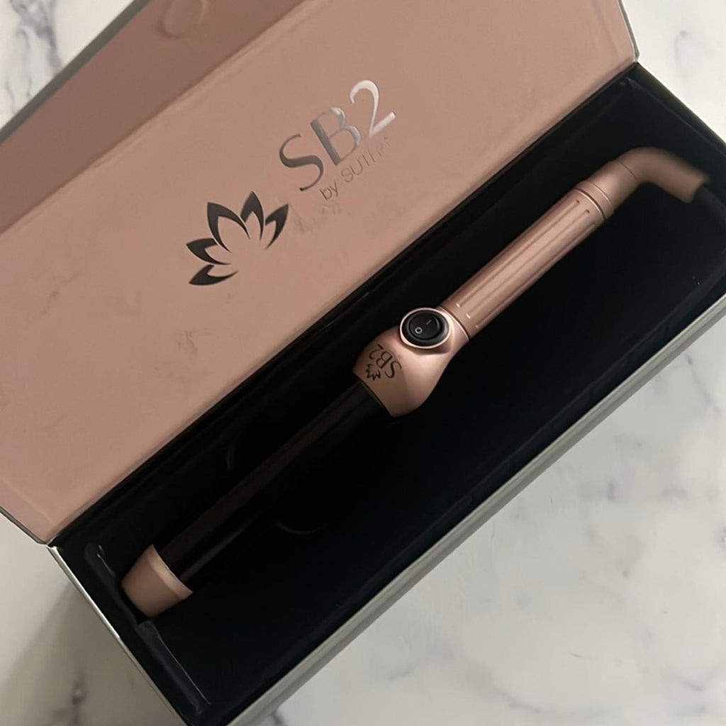 SB2 by Sutra 1 1/4" | 32MM Clipless Curling Iron in Pink and Black, NEW