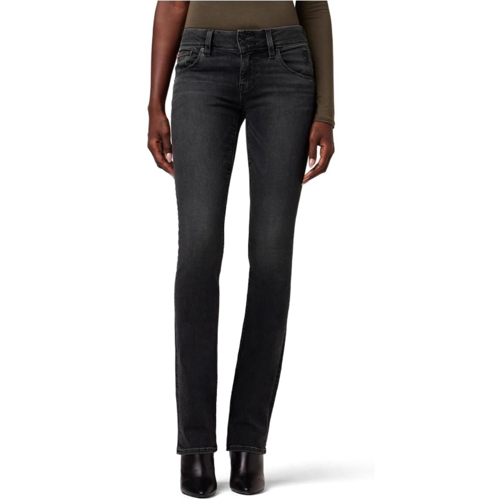 Hudson BETH Mid-Rise Baby Bootcut Jeans, Size 28 New w/Tag