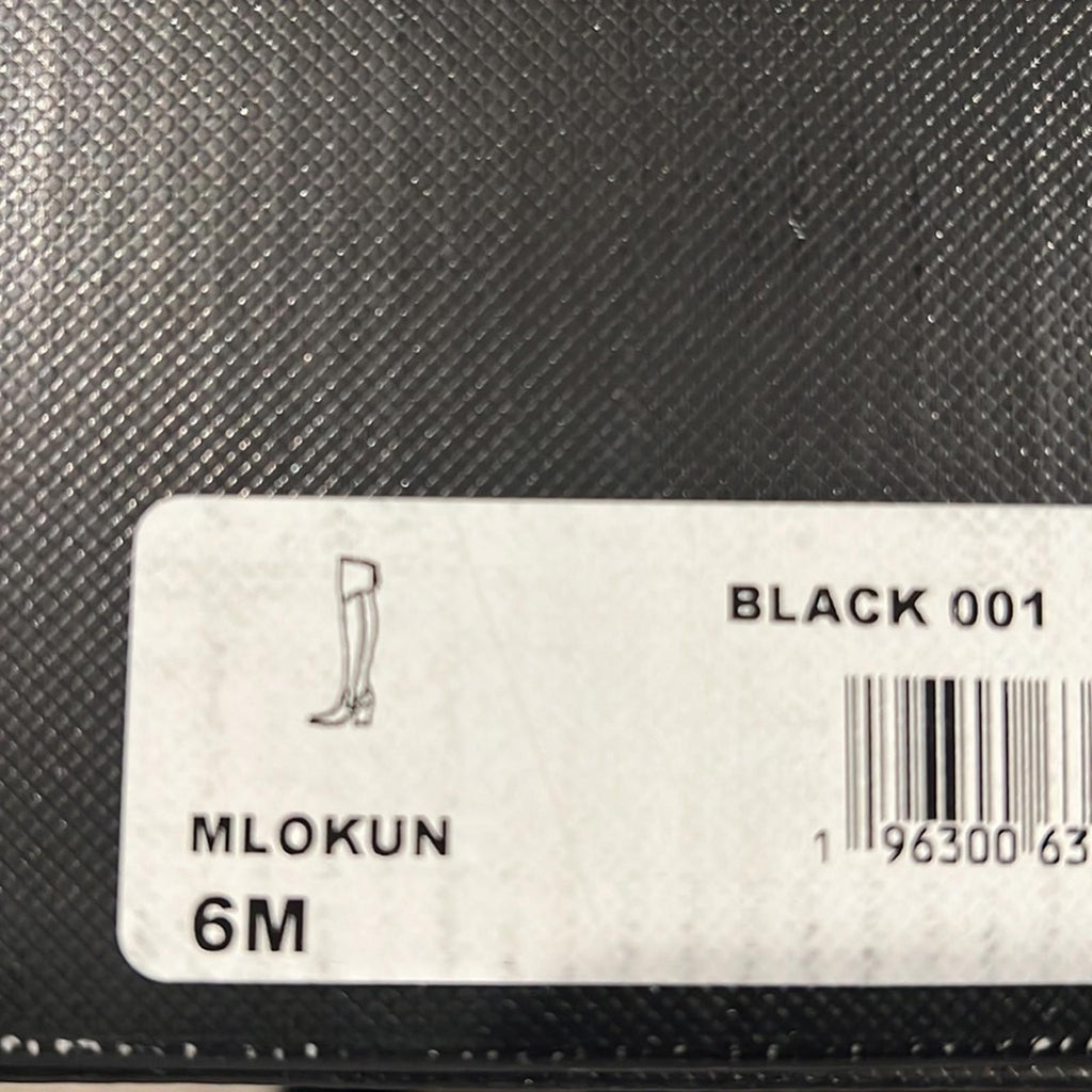 Marc Fisher LTD Okun Thigh High Boots, Black Size 6M New in Box Retail $249