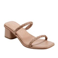 Marc Fisher LTD Thoral Braided Leather Sandals in Light Natural, NWT, Size 11